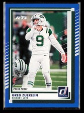 2025 Donruss #87 Greg Zuerlein Press Proofs Blue