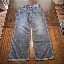 NWT Aeropostale Aero Baggy Wide Leg Women's Jeans Size 12R Lightweight luxe G901