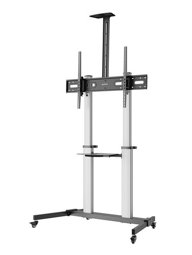 Manhattan Trolley Mount Stand for Tv & Monitors for Screens: 37"" To 100""Vesa Com