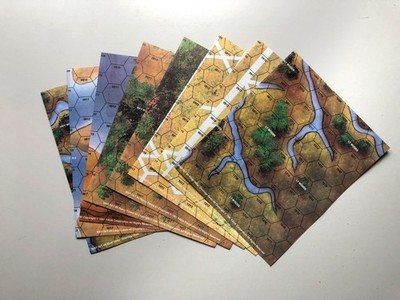 Battletech Map Set 4 (8 Gelände Pläne) FASA 1663