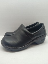 BOC Born Concept Shoes Womens Clogs Black Leather Slip On Size US 10 / 42
