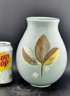Weller Pottery Arts & Crafts 9" Decorated Mint Vase, Marked