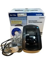 Brother QL-710w Wireless Label Thermal Printer w/ Power Cord  USB Cable