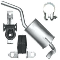 EndschalldäMpfer Endtopf Auspuff FüR Seat Arosa 97-04 1.0 1.4