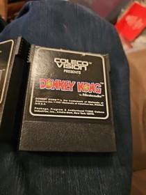 3 Coleco Vision Games: Donkey Kong, Zaxxon & Space Panic 