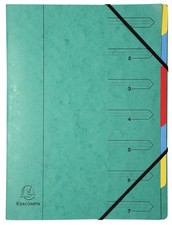 Exacompta - Ref 54073E - Stapled Spine Multipart File - 245 x 320mm in Size, Sui