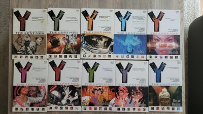 Y THE LAST MAN - Band 1 - 10 Komplett TPBs englisch | Vertigo