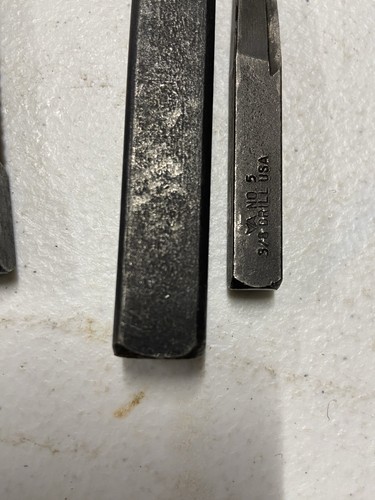 Vintage Lot Of Cold Chisels Craftsman & Proto - Picture 5 of 8