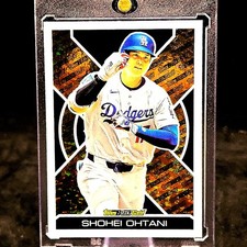 Shohei Ohtani RARE GOLD SHIMMER REFRACTOR | INVESTMENT CARD | LA Dodgers
