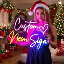 Custom Neon Sign Dorm Room Decor Personalized LED Name Light Wall Art