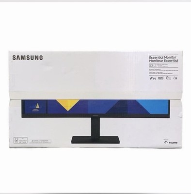 Samsung 27'' S3 Business Essential Monitor with IPS Panel and Tilt-Only Stand