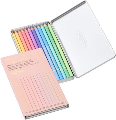 Holbein Buntstifte 12 Farben Pastell Ton Set