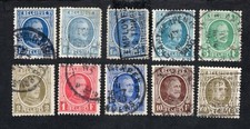 Belgium  1926-27 stamps Mi#210-29 used CV=20$