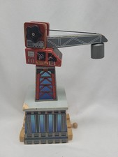 Wooden Railway Magnetic Crane - Bridge/Tunnel - Thomas Friends -Brio - Works