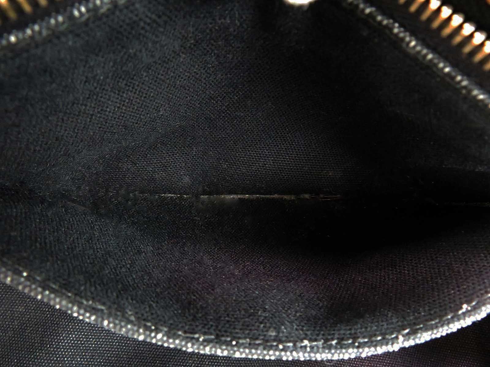 Auth PRADA Canapa Black Canvas 2-Way Shopping Hand Shoulder Bag Purse #62736 thumbnail 17