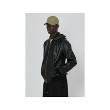 Giubbotto Richmond con cappuccio in vera pelle