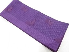 7712960: JAPANESE KIMONO / YUKATA OBI / WOVEN MOON & RABBIT