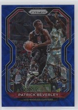 2020-21 Panini Prizm Choice Blue Prizm 40/49 Patrick Beverley #140 16va