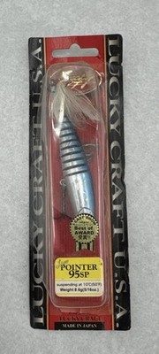 Lucky Craft Live Pointer 95 SP Blue/silver Holographic NEW