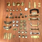 VINTAGE KNOBS, HANDLES, HINGES - over 50! — photo 1