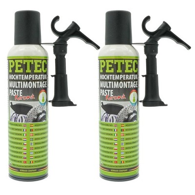 2x Hochtemperatur Keramikpaste Multimontagepaste PETEC 94420 2x 200 ml