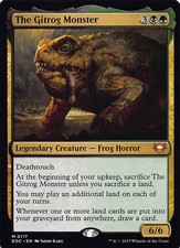MTG The Gitrog Monster M Commander: Edge of Eternities 117 Normal NM