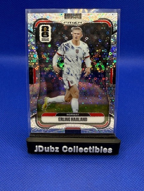 2026 Panini Prizm FIFA World Cup #333 Erling Haaland DISCO Refractor