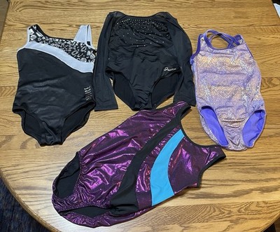 Simone Biles GK Elite LEOTARD Justice Girls Lot 10 12 Child Large Gymnastics