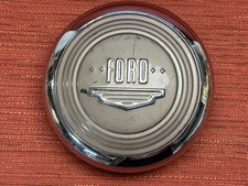 Very Nice 1949-1950 Ford Car Steering Wheel Horn Button Hot Rat Rod Shoebox