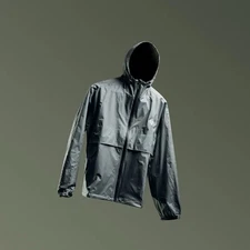 QILO x SC Irregulars Gen. III Retro Windbreaker in Glacier Grey Size M