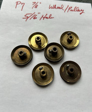 GILBERT ERECTOR SET PARTS-METAL-WHEELS, GEARS, PULLEYS, BRASS, STEEL-35 PIECES 