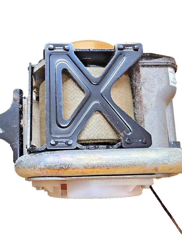 Cinturón de seguridad delantero izquierdo del lado del conductor Hyundai Azera 2006-2011 - gris OEM Foto 2 de 4