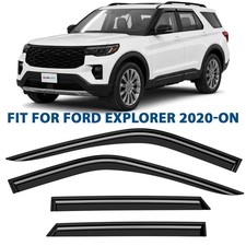 Side Window Deflectors Rain Guards for 2020-2026 Ford Explorer