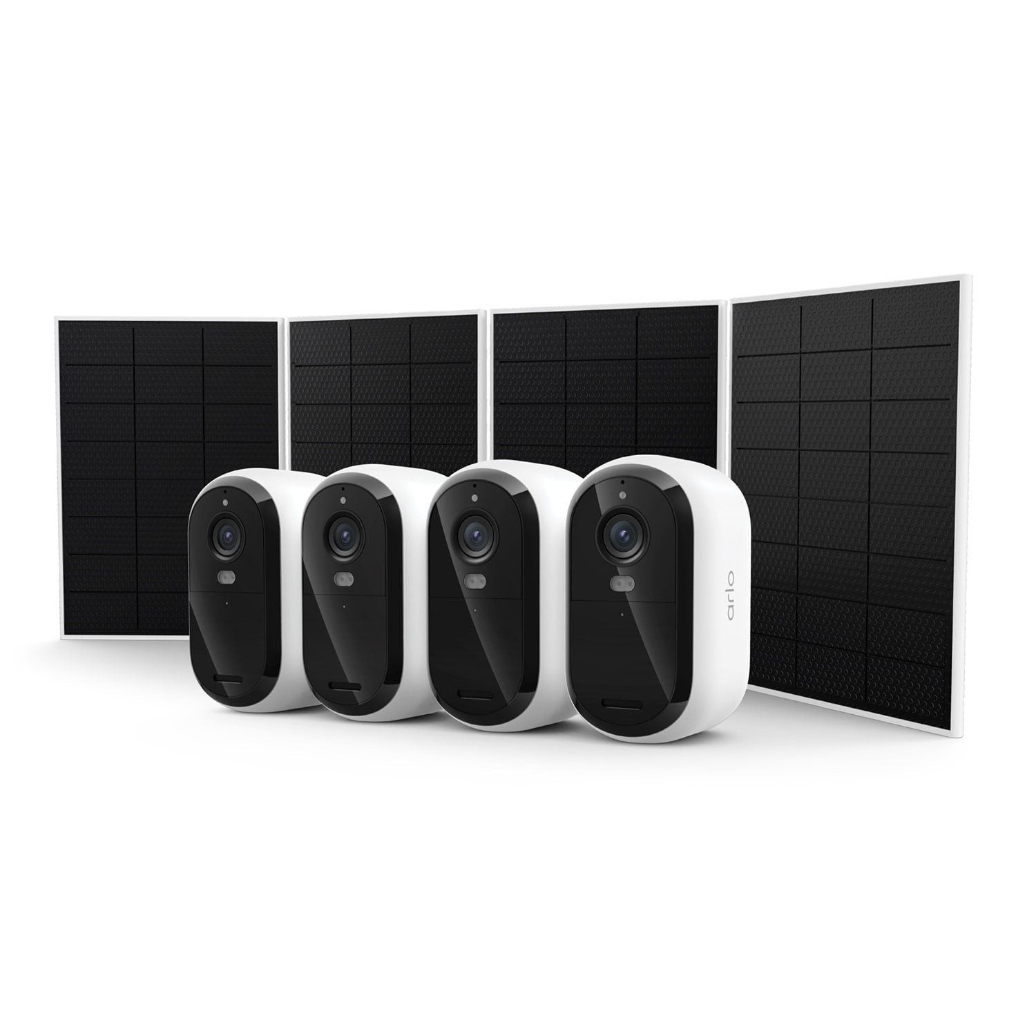W/ Solar Panels, 4-pack