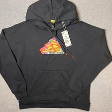 Adidas Women  s Hoodie With Abstract Logo, NWT, Black, Size M