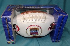 Florida State University 1999 football autographed MVP PETER WARRICK SUGAR BOWL