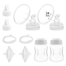 Momstouch Pump Parts Set for Spectra S1/S2/9 Plus - 24mm Flange Valve Tubing