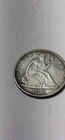 1876  SEATED LIBERTY HALF DOLLAR   XF