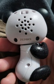 Fingerlings Baby Glitter Panda Figure Interactive *WORKS* Wowwee