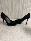 Stewart Weitzman Suede Peeptoe Pump Size 9.5M — photo 2