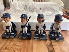 Dodgers Cubs Tokyo Mini Bobble Set with  Shohei Ohtani Bobblehead  #264 of 525