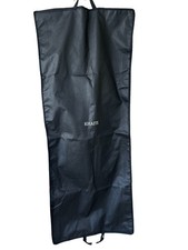 KHAITE Black Full Length Garment Bag 62 x 24 Zippered Hanging Storage Cover
