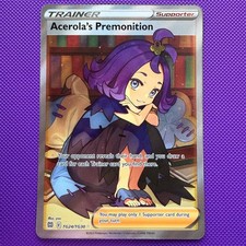 Acerola's Premonition TG24/TG30 Brilliant Stars Trainer Gallery Pokemon Holo NM on eBay