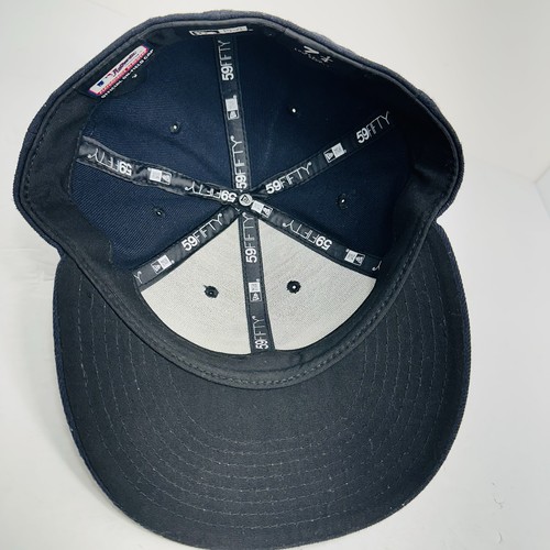 Seattle Mariners Navy Blue New Era 59Fifty Fitted Size 7 1/4 Low profile - Picture 7 of 11