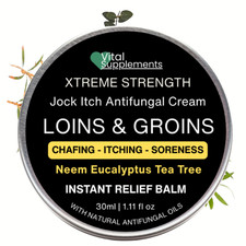 Sports Anti-fungal Cream – Fast Relief Sweat Rash, Jock Itch Athlete’s Foot Balm