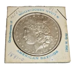 1881-O Morgan Silver Dollar BU Uncirculated Original Bank Hoard Holder Lustrous