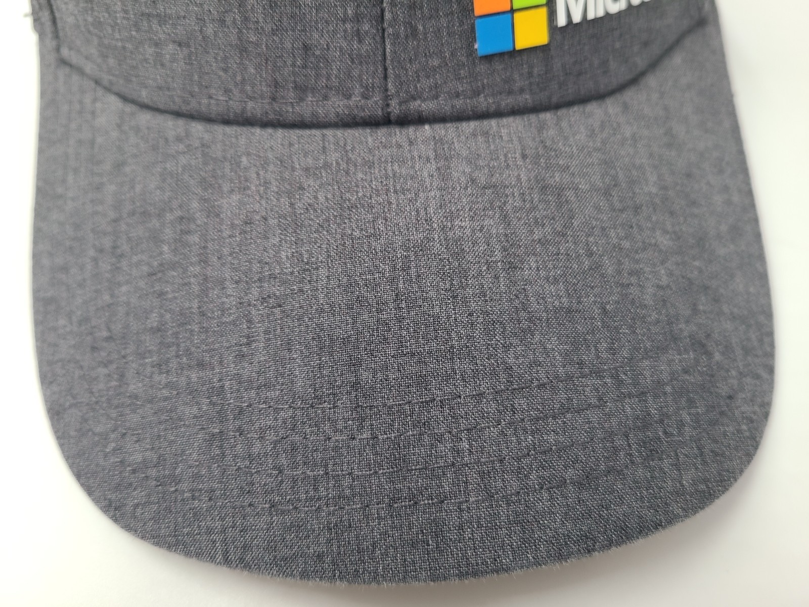 Microsoft Logo Strapback Adjustable Hat Cap Polye… - image 3