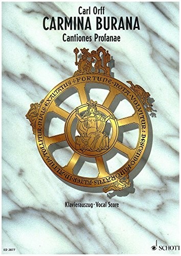 Carmina Burana Vocal Score, Orff, (COP) New 9783795753382 Fast Free Shipping*.
