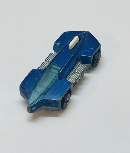 1970 Hot Wheels Redline Blue What 4