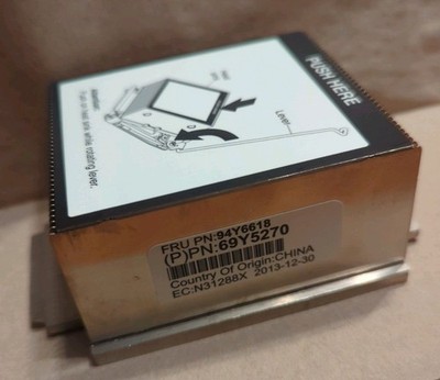 IBM Server System X3650 M4 CPU Prozessor Kühler Heatsink Cooler 94Y6618 69Y5270